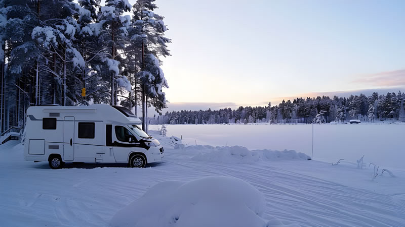 Euromotorhome -Motorhome en invierno: rutas cálidas, nieve y experiencias únicas en temporada baja