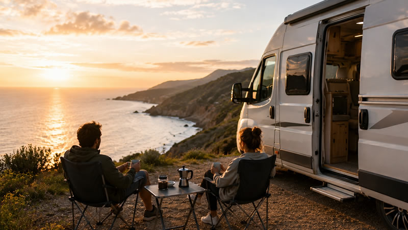 Euromotorhome - Vacaciones en autocaravana: 7 momentos que hacen que este tipo de viaje sea inolvidable