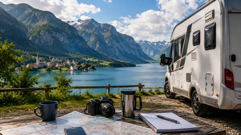 Euromotorhome - Alquilar autocaravana Europa: cómo preparar una ruta de 15 días sin olvidar nada