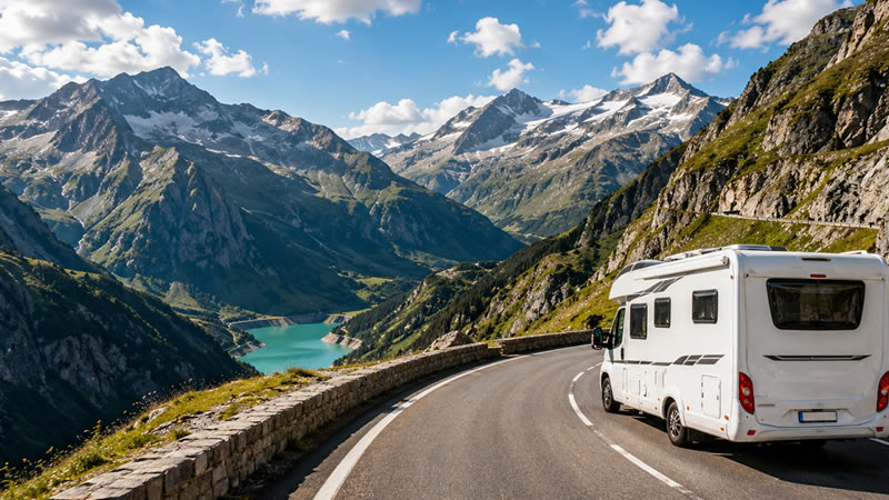 Euromotorhome - Rutas autocaravana Europa: las 5 carreteras más espectaculares para viajar